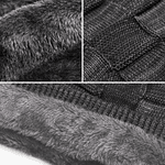 Gepersonaliseerde Cartoon Karakter gebreide Slouchy Beanie muts en nekwarmer Set met initiaal Outdoor Activiteit Accessoire Verjaardagscadeau voor mannen vrouwen