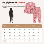 Pigiama a maniche lunghe personalizzato con nome e foto regalo per donne uomini e amanti degli animali domestici