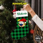 Personalized Long-Tailed Marsupilami Christmas Stocking with Name Home Decor Christmas Gift for Kids Friends Family | Callie × Marsupilami®