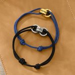 Pulsera ajustable personalizada con 1 a 5 anillos entrelazados con nombres y patrones grabados regalo de cumpleaños y aniversario para él y ella