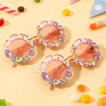 Occhiali da sole per bambini personalizzati per ragazze con testo