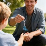 Personalized Excavator Bucket Gear Portable Keychain with Engraved Text Construction Site Daily Use Birthday Gift for Engineers Workers