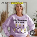 Personalized Cute Tail-Bouncing Marsupilami T-shirt Sweatshirt Hoodie with Name Birthday Anniversary Christmas Gift for Family | Callie × Marsupilami®