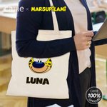 Personalised Cartoon Marsupilami Reusable Canvas Bag with Name Shopping Use Mother's Day Birthday Gift for Women | Callie × Marsupilami®