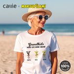 Personalized Cute Tail-Bouncing Marsupilami T-shirt Sweatshirt Hoodie with Name Birthday Anniversary Christmas Gift for Family | Callie × Marsupilami®