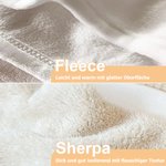 Personalisierte Decke im Fotocollage-Design mit Pfotenmuster und Namen Geburtstagsgeschenk für Tierliebhaber