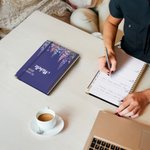 Personalised Birth Flower 2026 Planner Spiral A5 Notebook with Name and Weekly Monthly Planner Pages Birthday Gift for Family Friends