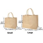 Personalisierte Ostern Peter Rabbit Large-Capacity Jute Tote Tasche mit Namen Ostern Geschenk für Jungen Mädchen Kinder