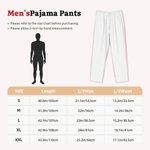 Personalized Photo Kiss Heart Long Pajama Pants with Name and Drawstring Christmas Birthday Gift for Kid Women Men Pet Lovers