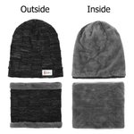 Henkilökohtainen Syntymä Kukka Neulottu Slouchy Beanie Hattu ja kaulanlämmitin Set nimi Outdoor Activity Accessory Syntymäpäivä Joululahja miehille Naisille