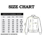 Veste académique personnalisée en coton 100% multicolore avec nom Cadeau d'anniversaire pour les garçons et les filles