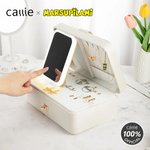 Personalised Long Tailed Marsupilami Name Multi-Compartments Jewellery Box with LED Makeup Mirror Birthday Gift for Women | Callie × Marsupilami®