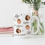Personalised Photo 11 oz 15 oz  Mug with Name Mother's Day Father's Day Gift for Parents Grandparents