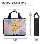 Personalized Yellow-Spotted Leopard Marsupilami Bible Storage Bag Christening Gift for Christian Family Friends | Callie × Marsupilami®