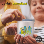 Personalized Long-Tailed Leopard Marsupilami Ceramic Money Box Piggy Bank with Name Home Decor Birthday Gift for Kids | Callie × Marsupilami®