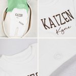 Personalized 100% Cotton Soft Baby Romper Blanket Outfit with Embroidered Name Baby Shower Gift for Newborns New Parents