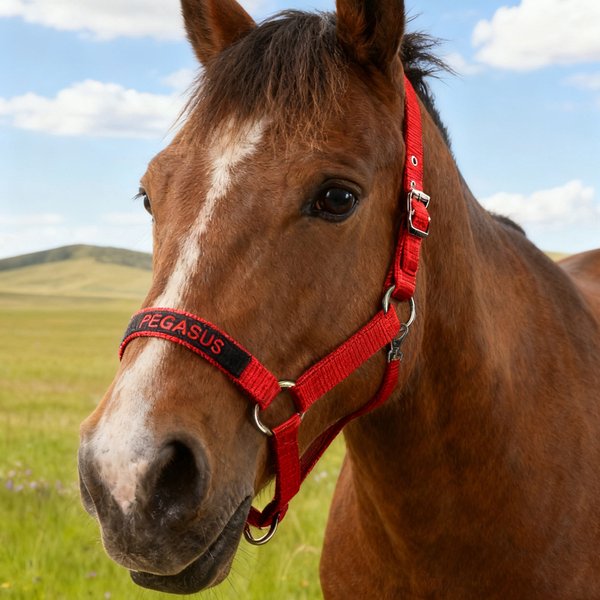 Embroidered Horse Halter