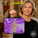 Personalized Yellow-Spotted Leopard Marsupilami Bible Storage Bag Christening Gift for Christian Family Friends | Callie × Marsupilami®