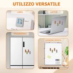 Segnalibro magnetico in pelle PU personalizzato con fiore di nascita personaggio animato e nome regalo perfetto per amanti dei libri