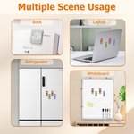 Personalised Multicolour Butterfly Initial Reading Magnetic PU Leather Bookmark Clip Birthday Gift for Book Lovers Teachers Students