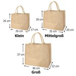 Personalisierte Jute-Tasche mit Aquarell Geburtsblumen und Namen Geburtstag Jahrestag Weihnachten Tote Bag Geschenk für Damen