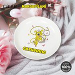 Personalized Marsupilami the Long-Tailed Leopard Ceramic Jewelry Dish with Name Birthday Gift for Sisters Friends | Callie × Marsupilami®