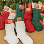 Henkilökohtainen Rustic Nahka Patch Neulottu joulusukka nimellä Takka Holiday Party Decor Festival Lahja perheelle Lapset