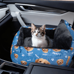 Gepersonaliseerde anti-slip waterproof autostoel mat met foto en naam Verjaardag Vakantie Housewarming cadeau voor dierenliefhebbers