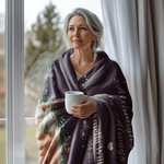 Personalized I'm Always with You Wreath Cardinal Soft Throw Blanket with Photo Name and Date Home Decor Memorial Gift for Family Friends