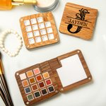 Personalisierte Meister der Farben tragbare magnetische hölzerne Aquarellpalette Box mit 15 Raster und Name Malerei Zubehör Geburtstag Geschenk für Kinder Familie