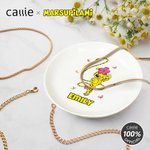 Personalized Marsupilami the Long-Tailed Leopard Ceramic Jewelry Dish with Name Birthday Gift for Sisters Friends | Callie × Marsupilami®
