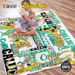 Personalised Cute Long-Tailed Marsupilami Soft Throw Name Blanket Home Decor Birthday Gift for Kids | Callie × Marsupilami®