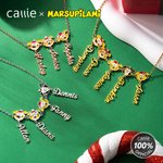 Personalized Cute Long Tailed Marsupilami 1-5 Marsupilami Pendants Necklace with Name Christmas Birthday Gift for Girls Women | Callie × Marsupilami®