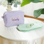 Sac de maquillage quotidien de voyage Anniversaire Cadeau de mariage pour les femmes