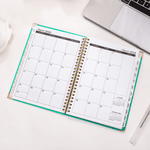 Personalised Heart Cartoon Cooking Character 2026 Planner Spiral A5 Notebook with Weekly Monthly Planner Pages Birthday Gift for Chef