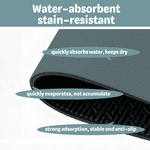 Personalized Cute Realistic Dog Waterproof Pet Feeding Mat with Name and Rubber Backing Pet Supplies Birthday Gift for Dog Owners