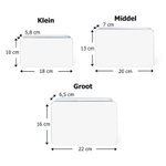 Gepersonaliseerde 2–20 Gingerbreadmannetjes-ontwerpen Opbergblik met Namen en Titel Kerstcadeau voor Kinderen Familie en Vrienden