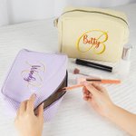Sac de maquillage quotidien de voyage Anniversaire Cadeau de mariage pour les femmes