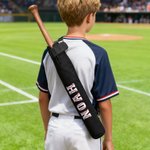 Henkilökohtainen jäätelö Drip Doodle nimi Baseball Softball Bat Cover koukku ja silmukka Game Day syntymäpäivälahja Softball Baseball pelaajat