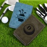 Personalised Golf-Themed Monogram PU Leather Golf Scorecard Holder Daily Training Game Day  Golf Club Gift for Golf Players Coaches