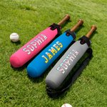 Henkilökohtainen jäätelö Drip Doodle nimi Baseball Softball Bat Cover koukku ja silmukka Game Day syntymäpäivälahja Softball Baseball pelaajat