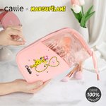 Personalized Cute Long-Tailed Marsupilami Makeup Brush Bag Set with Name and 10 Pcs Makeup Brushes Birthday Gift for Women | Callie × Marsupilami®