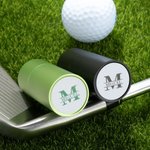 Sello personalizado para pelotas de golf con monograma e inicial multicolor regalo de cumpleaños para amantes del golf