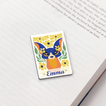 Personalised Multicolour Abstract Animal Illustration Flower Magnetic Bookmark Clip Birthday Gift for Reading Lovers Teachers Students