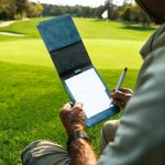 Personalised Golf-Themed Monogram PU Leather Golf Scorecard Holder Daily Training Game Day  Golf Club Gift for Golf Players Coaches