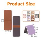 Henkilökohtainen Söpö Animal Cloud Monivärinen Magneettinen PU Nahka Kirjanmerkki Clip nimi Päivittäinen käyttö Syntymäpäivälahja Kirjamatojen Kirjan ystäville