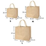 Borsa tote in iuta personalizzato con nome e tartaruga marina motivo floreale accessorio da viaggio festa in spiaggia regalo di compleanno per donne