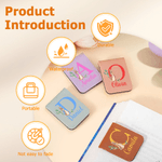 Personalized Easter Multi-Color Peter Rabbit Magnetic Bookmark Clip with Name and Initial Daily Reading Easter Gift for Readers Book Lovers