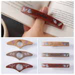 Personalized Butterfly Birth Flower Wooden Thumb Book Page Holder with Name Book Accessories Book Club Gift for Book Lovers Bookworms