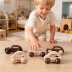 Personalised Wooden Toy Car Sedan Classic Car with Engraved Name Desk Decor Birthday Gift for Kids Car Lovers